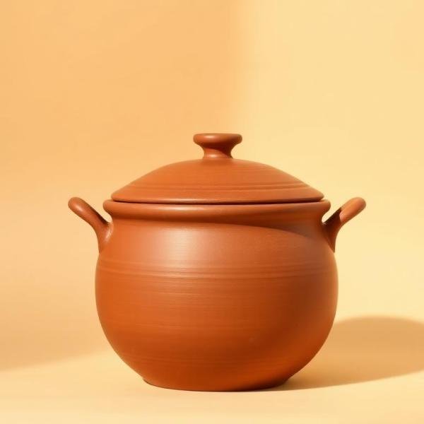 Combo Pack(2 Clay Plates, 2 Glasses, 1 Cooking Pot)